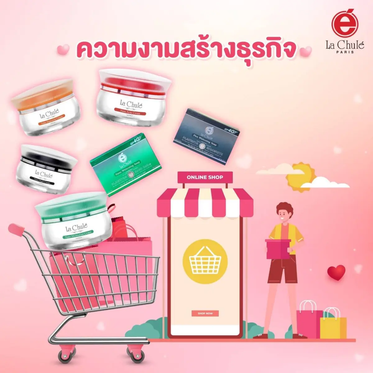 ร่วมลงทุนธุรกิจแฟรนไชส์ออนไลน์ เดือนกุมภาพันธ์ 2568