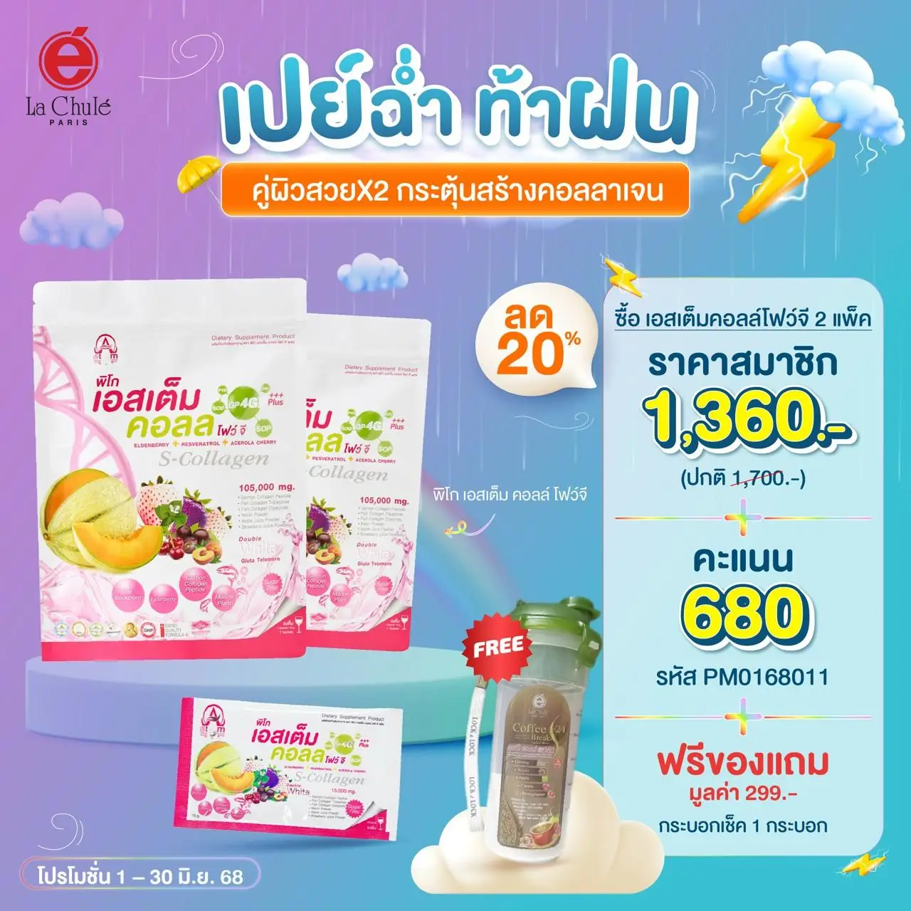 คู่ผิวสวยX2 กระตุ้นสร้างคอลลาเจน 